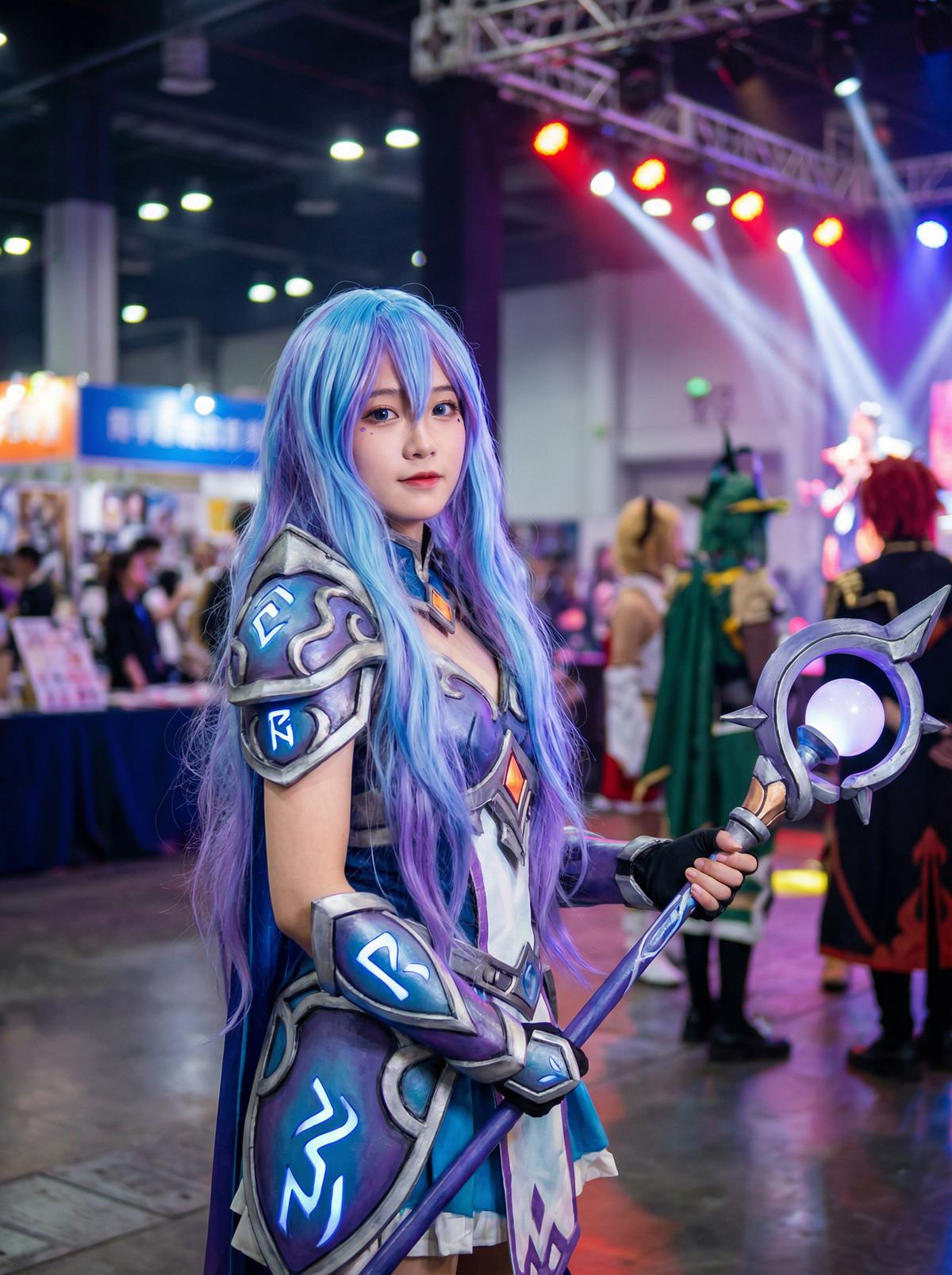 捷克街头视频-二次元cosplay视频